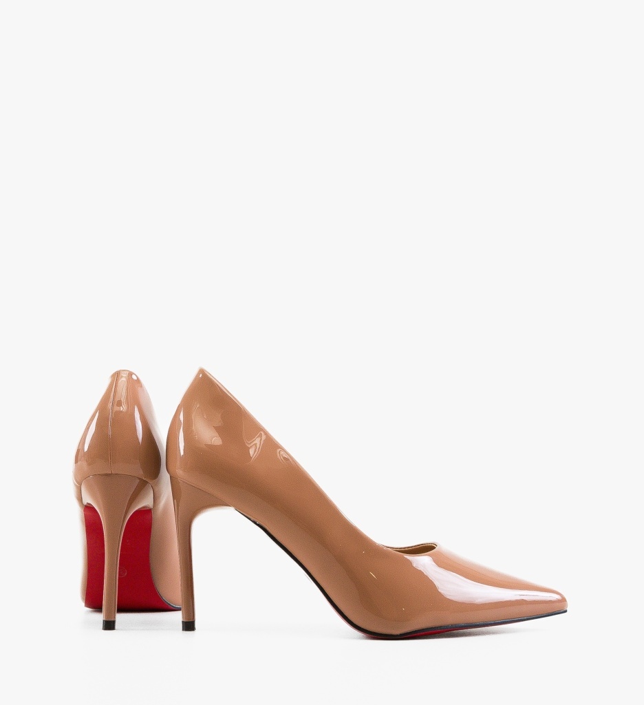 Pantofi Stiletto Nude Neybar | Eleganță Versatilă - imagine 9