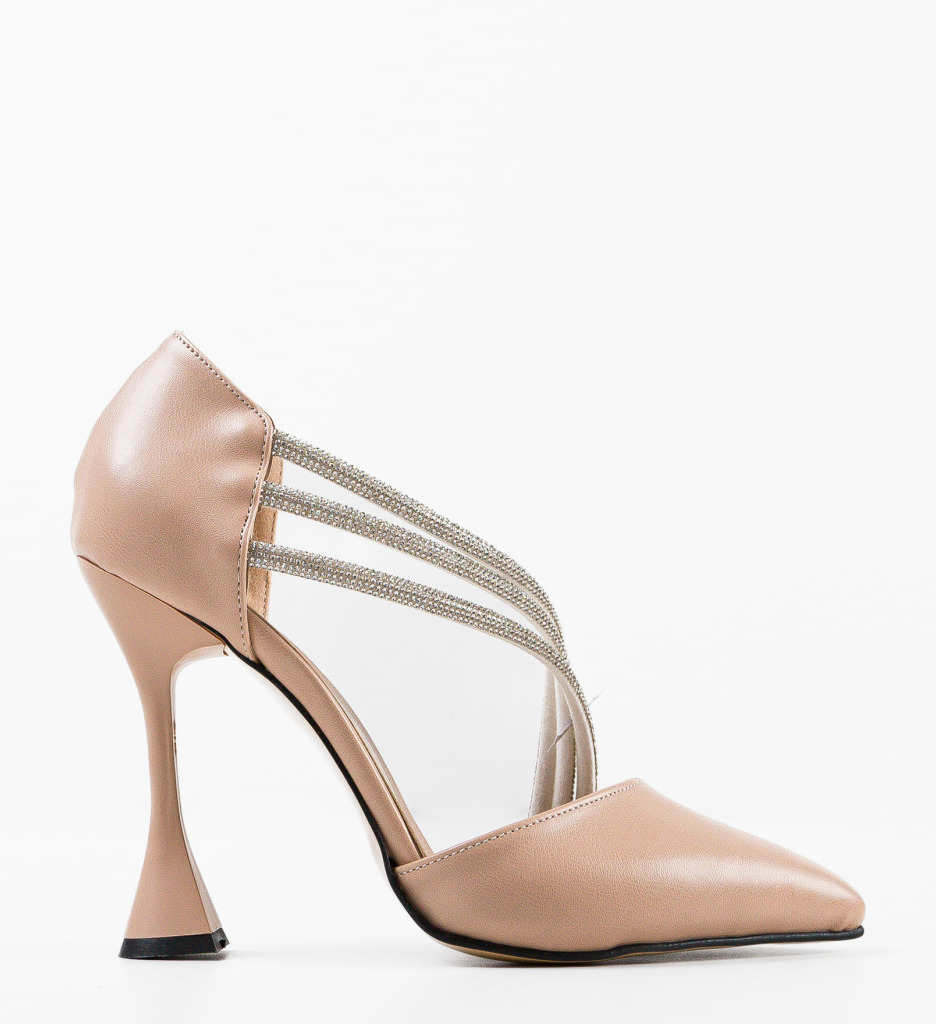 Pantofi Egeptam Nude - Eleganță și Stil - imagine 4