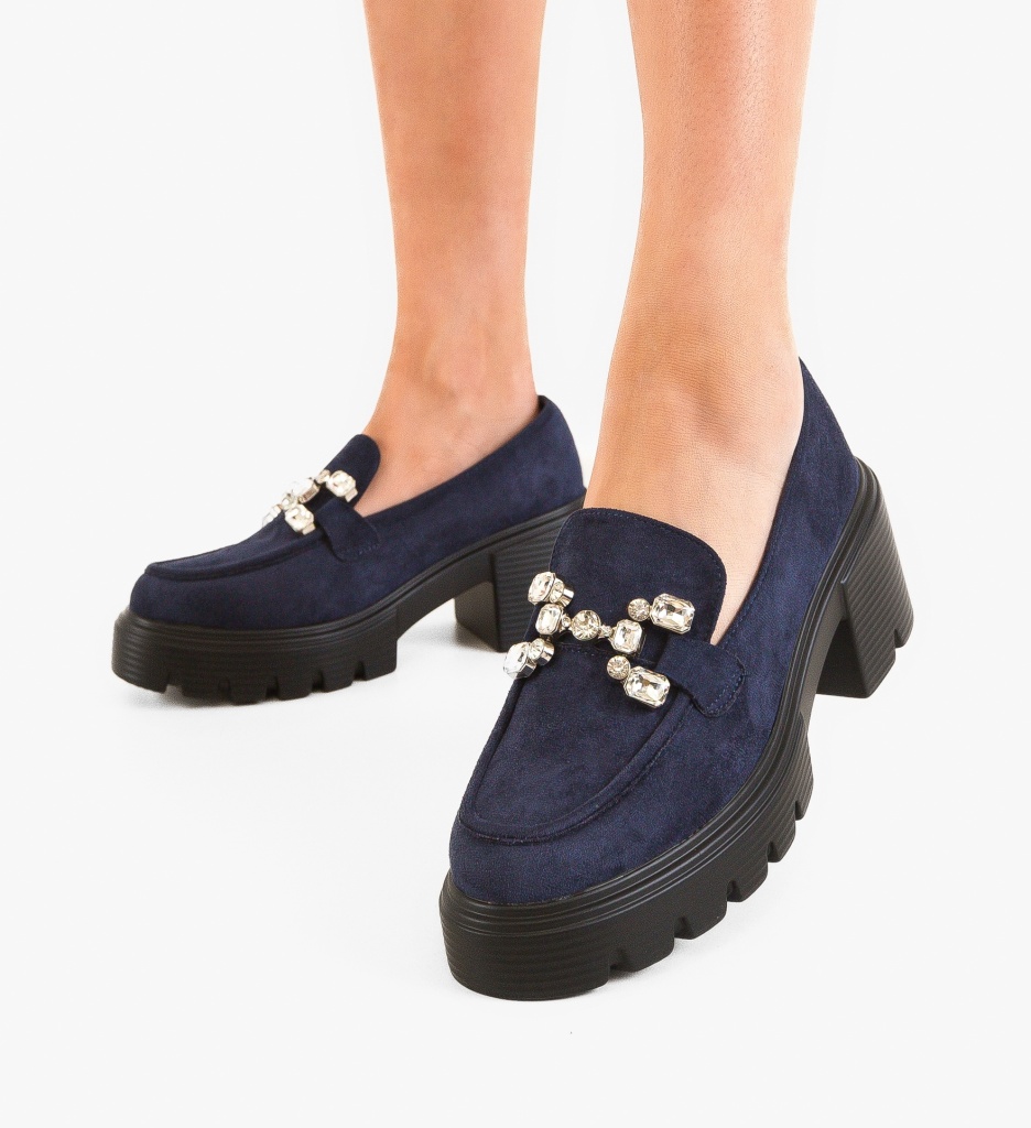 Pantofi Casual Dama Khursh Bleumarin | Confort & Stil - imagine 4