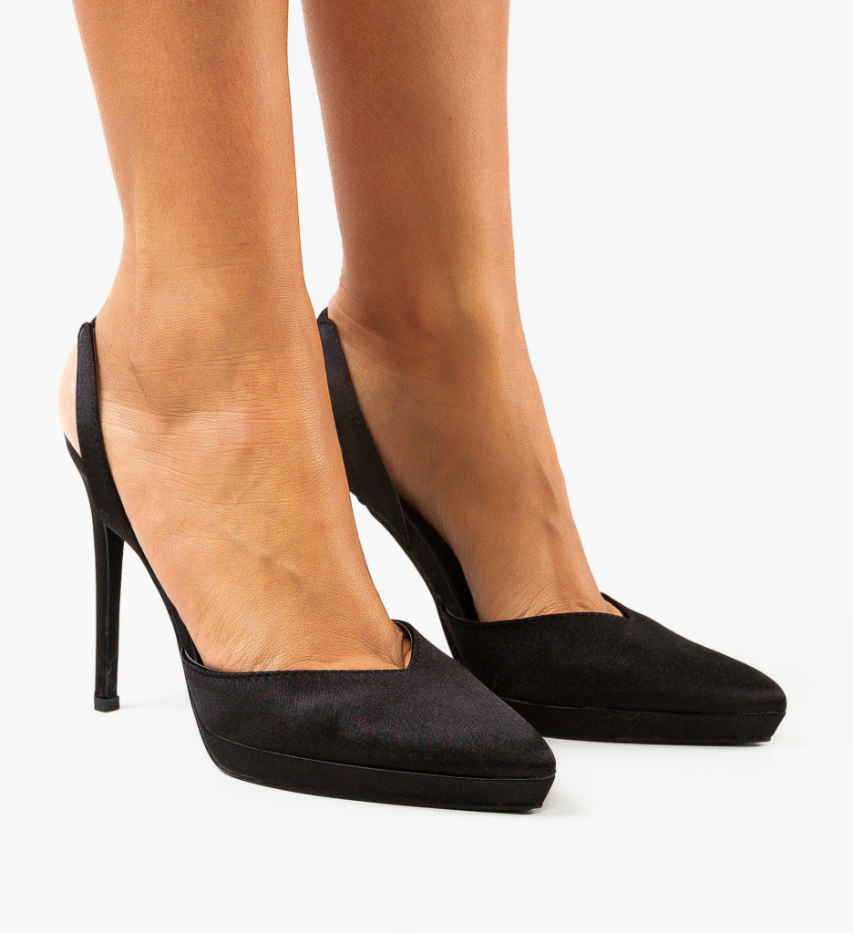 Pantofi Dama Sisel Negri - Eleganță Modernă - imagine 5