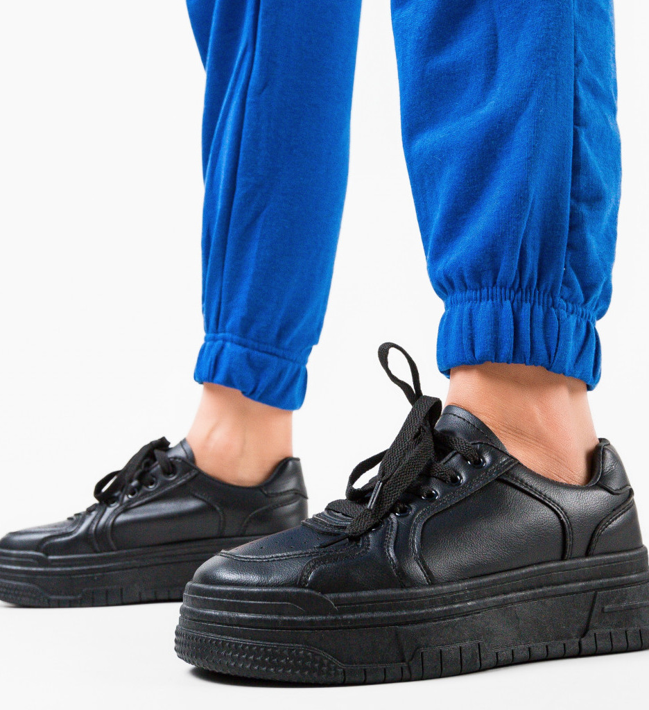 Sneakers Dama Zak Negri - Confort și Stil - imagine 3