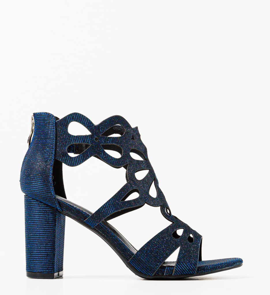 Sandale Dama Minos Bleumarin | Stil Elegant - imagine 5