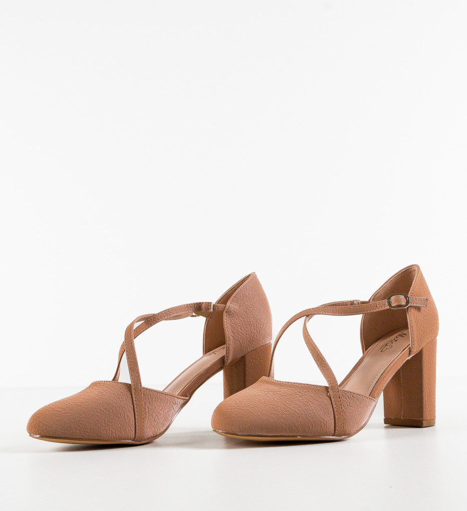 Pantofi Dama Enora Bej - Eleganță și Stil - imagine 6