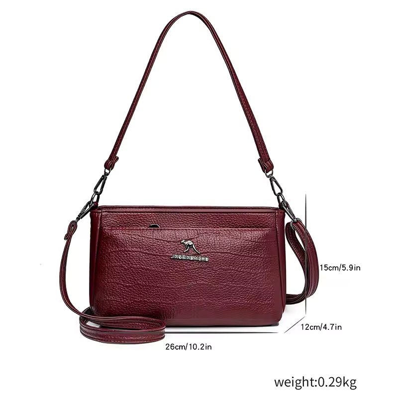 Geanta Dama Delis Palmer GT3791 Bej Piele Ecologica - imagine 5