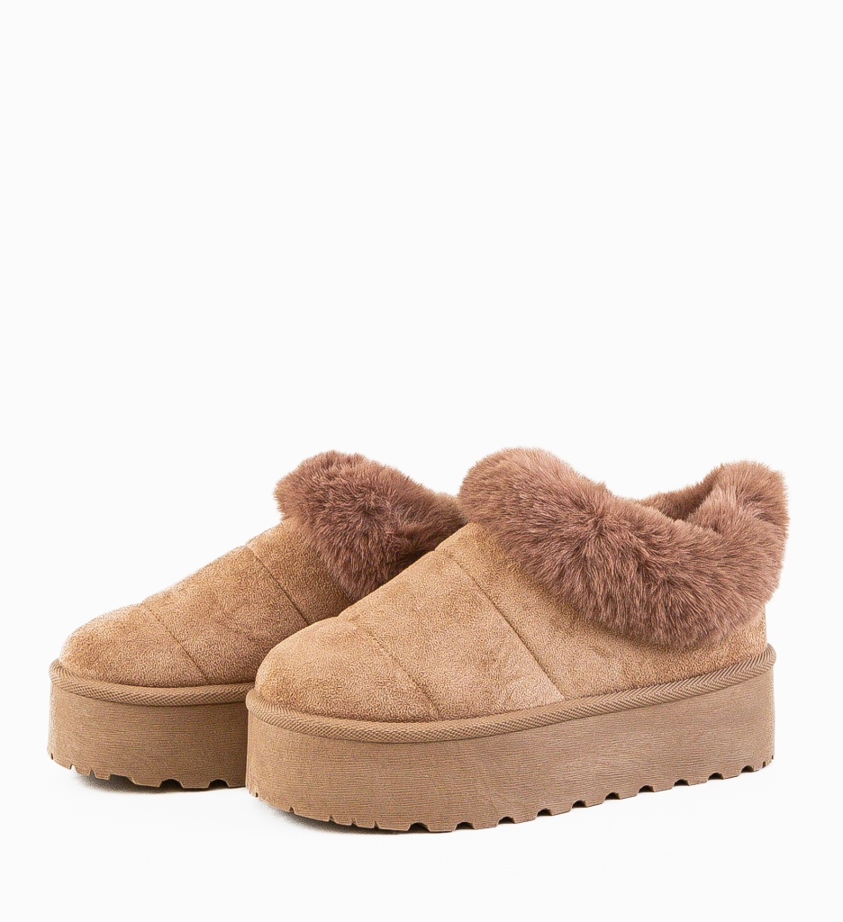 Papuci Ug Padma Khaki - Confort și Stil - imagine 6