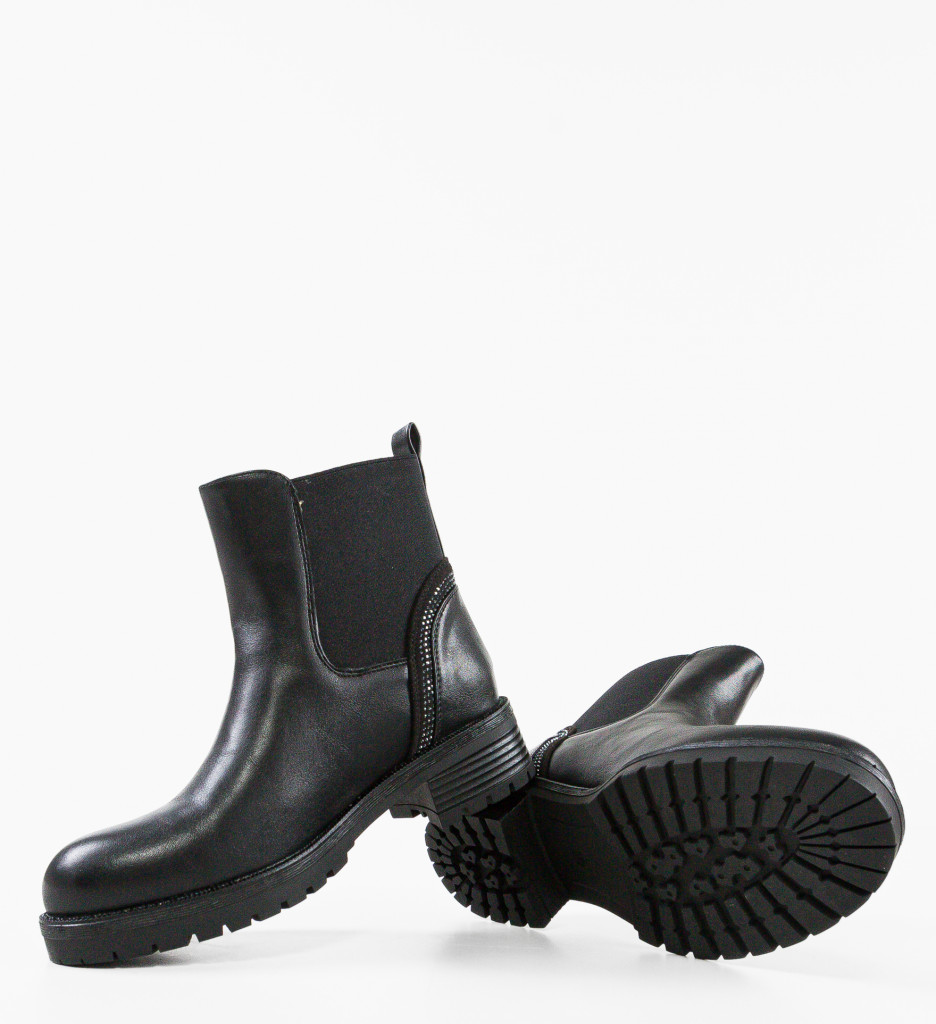 Ghete Dama Same Negre - Eleganță și Confort - imagine 8