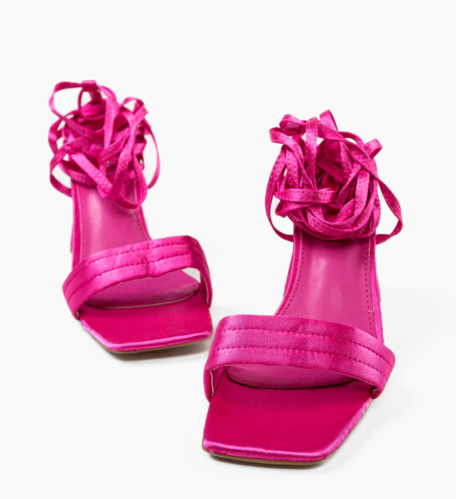 Sandale cu Toc Finnian Fuchsia | Eleganță - imagine 7