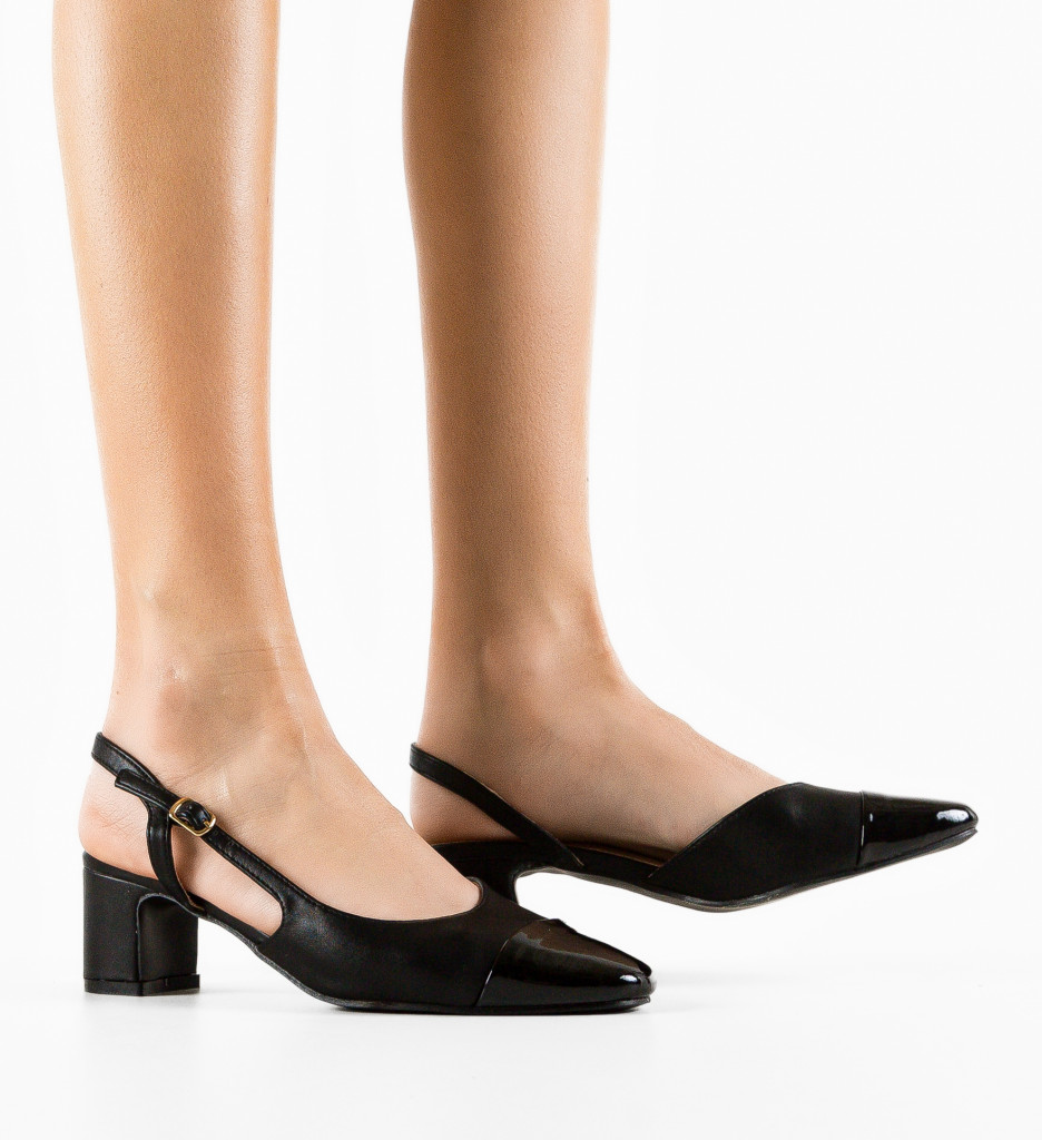 Pantofi Hauka Negri - Eleganță și Confort - imagine 2