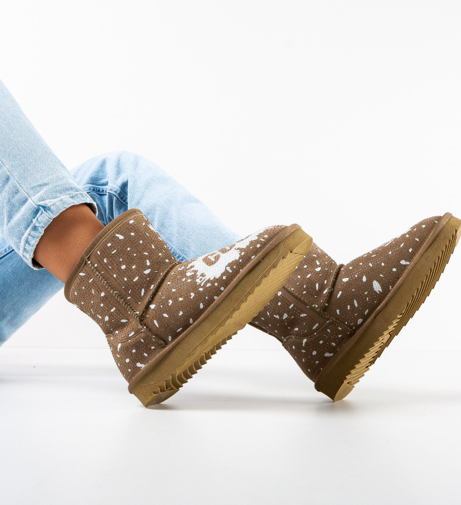 Cizme Ug Forrest Bej - Confort și Stil - imagine 3