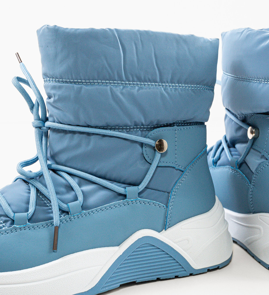 Ghete Dama Susa Albastre - Confort & Stil - imagine 7