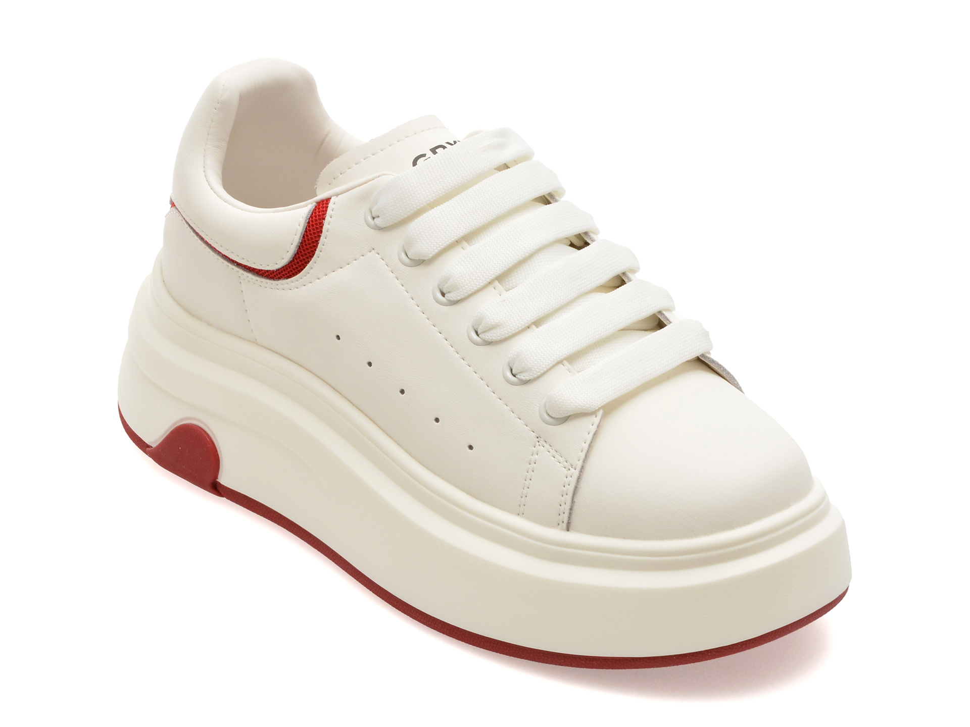 Pantofi GRYXX Albi din Piele Naturală