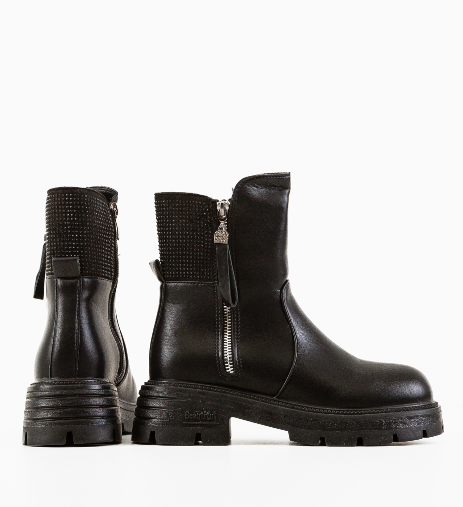 Ghete Dama Hella Negre 2 - Eleganță și Confort - imagine 5