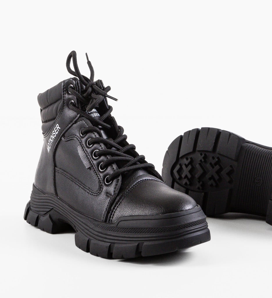 Ghete Motser Negre - Stil și Confort Premium - imagine 6