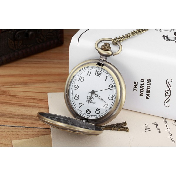 Ceas de buzunar Pava Harry Potter Hogwarts CS583 Vintage - imagine 4