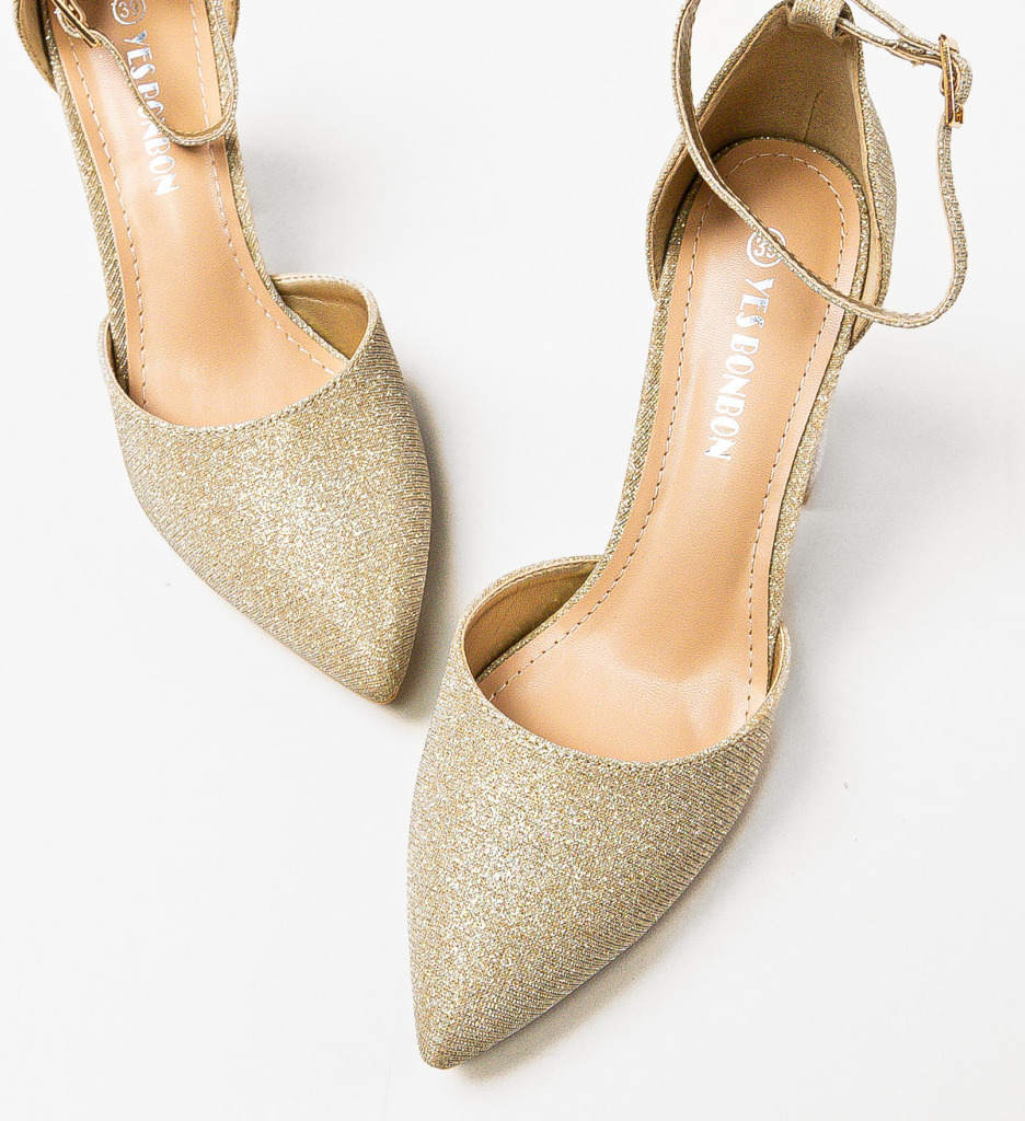 Pantofi Lewis Aurii | Eleganță și Stil - imagine 11
