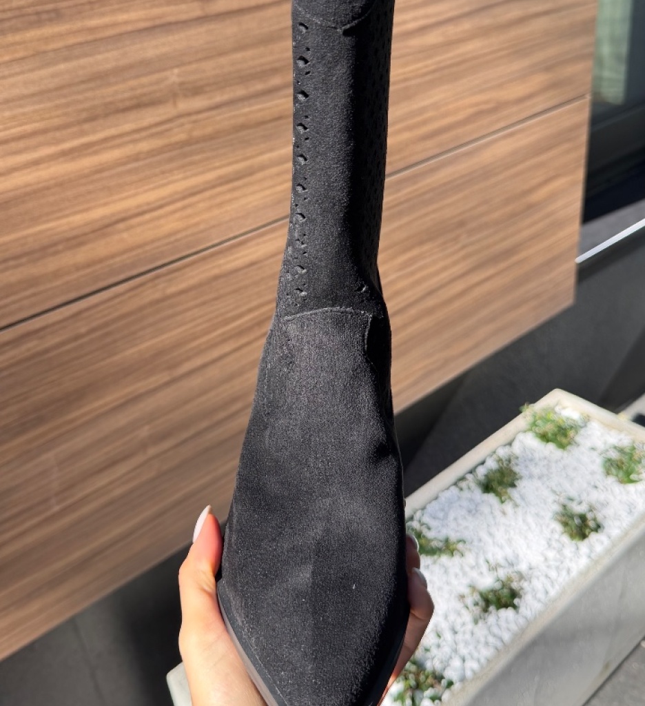 Cizme dama Yansy Negre Elegante - imagine 4