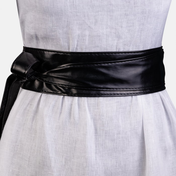Curea Lata Piele Ecologica Shopika | Stil Versatil - imagine 2
