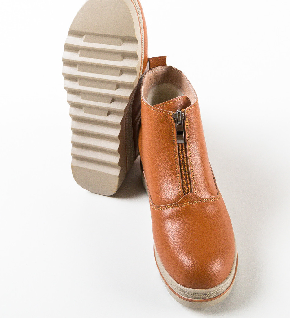 Ghete Dama Coady Camel | Elegante si Comode - imagine 6