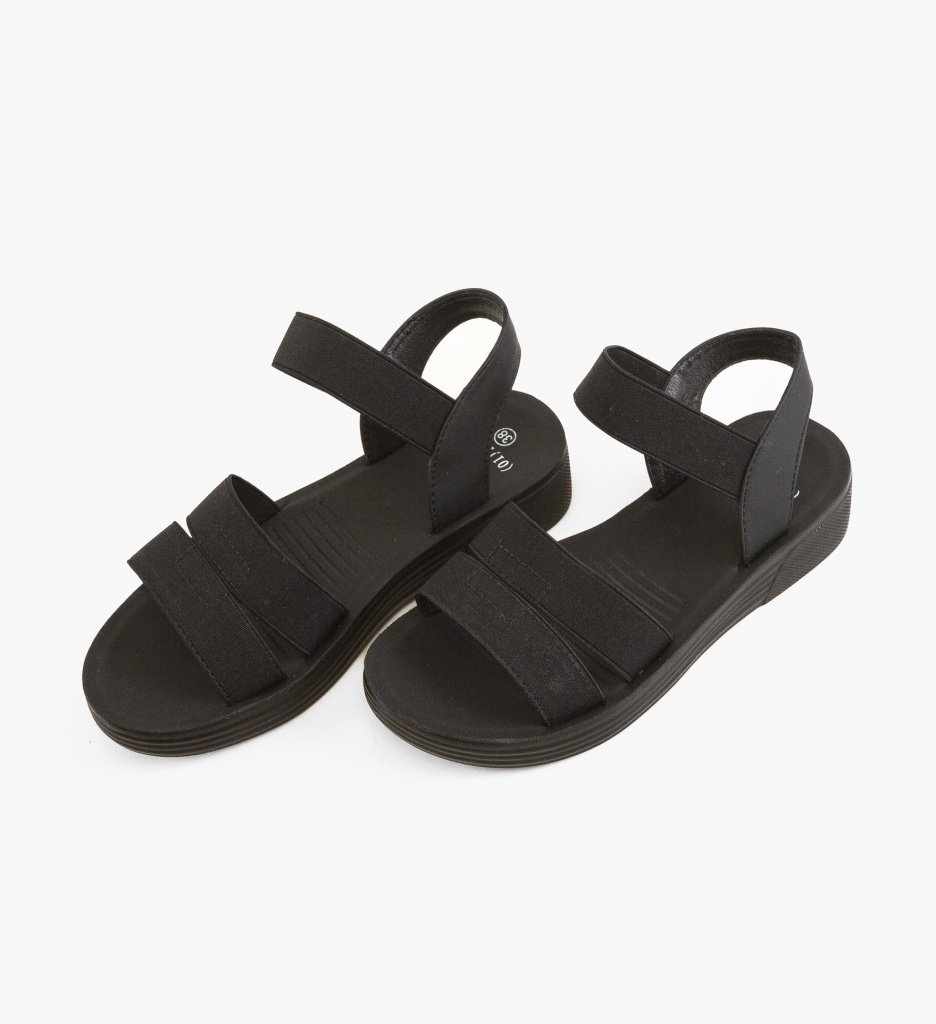Sandale Jaklin Negre - Eleganță și Confort - imagine 5