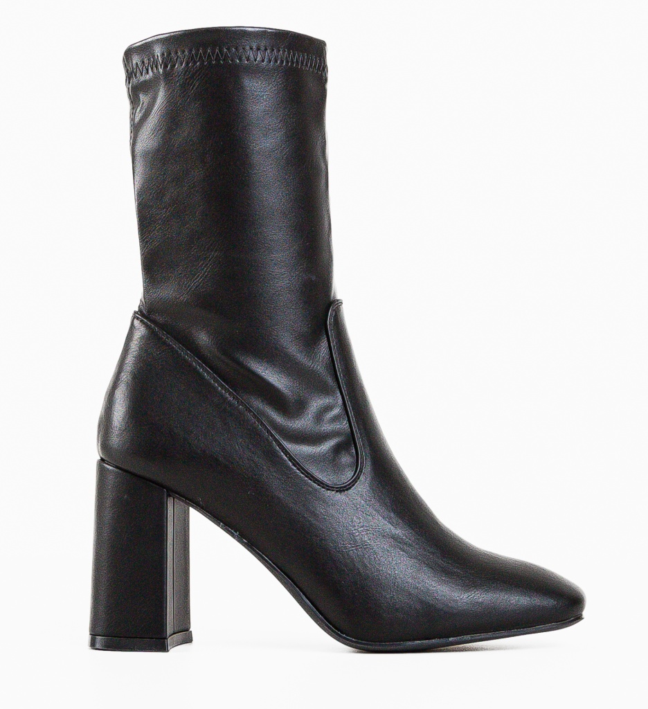 Botine Dama Aust Negre | Stil Versatil - imagine 4