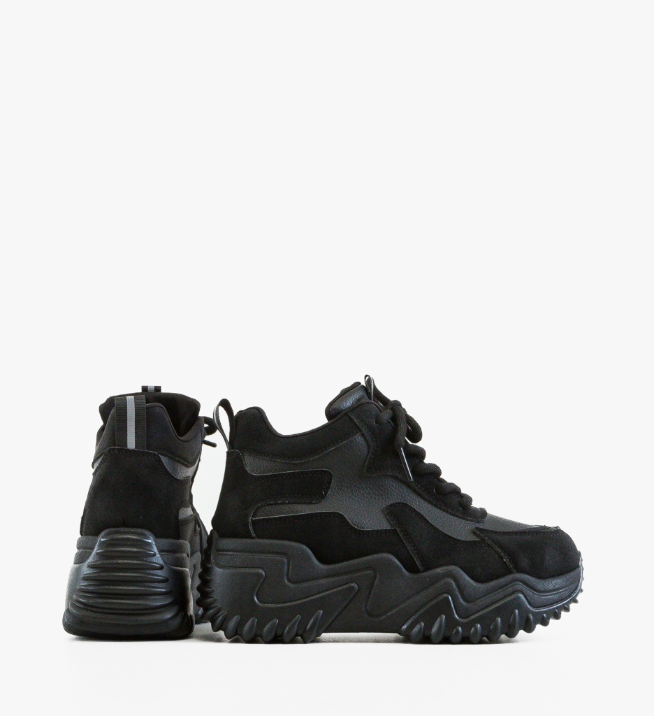 Sneakers Dama Orangyna Negri - Confort Spor - imagine 3