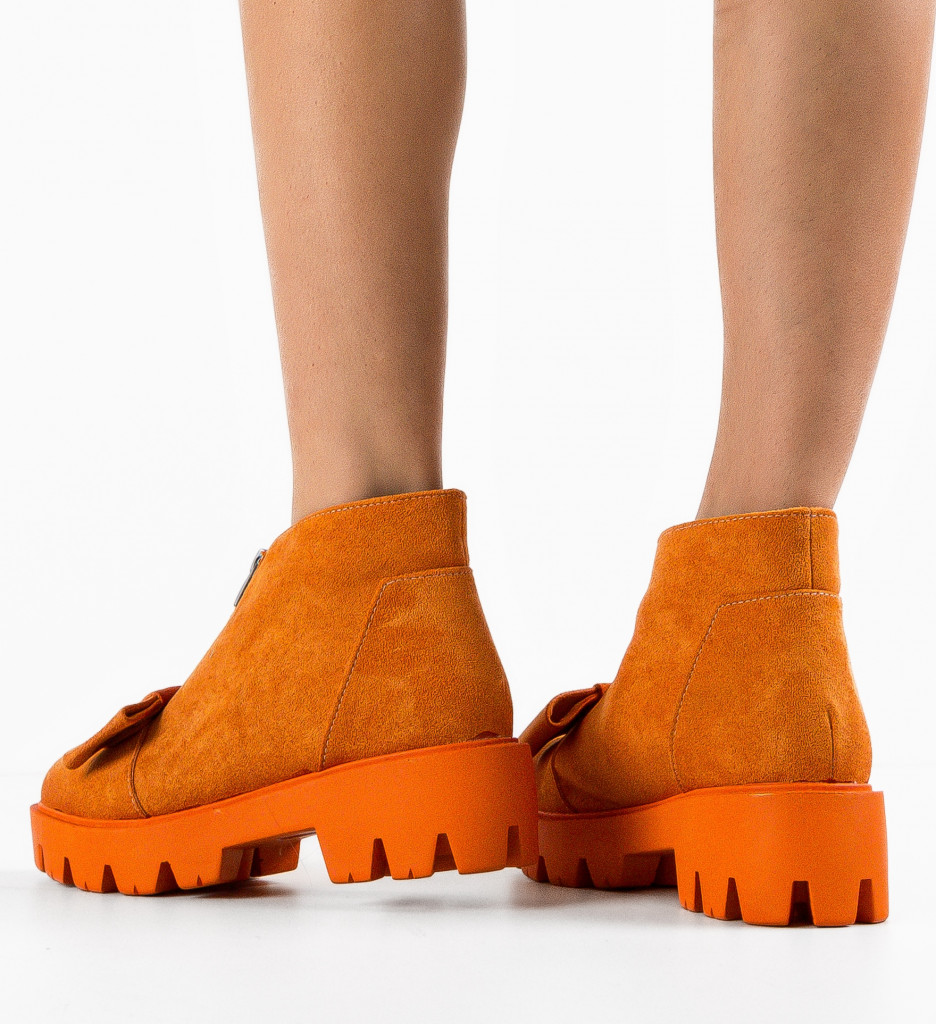 Pantofi Casual Parmeno Portocalii - Stil și Confort - imagine 4