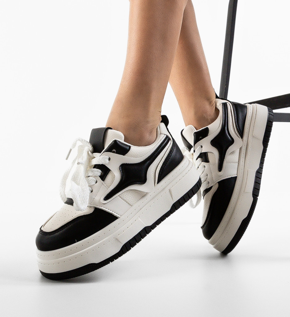 Sneakers Dama Lydal Negri | Confort și Stil - imagine 7