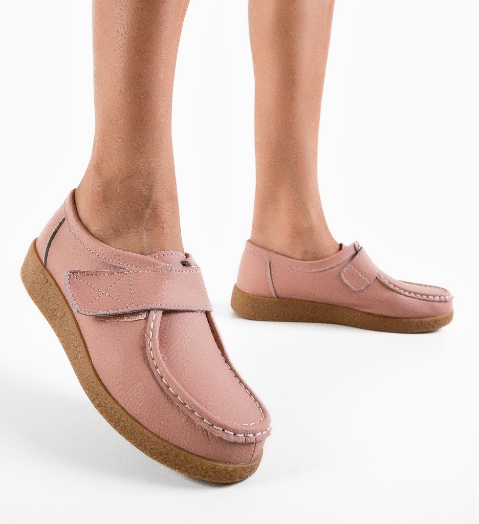 Pantofi Casual Monta Roz | Stil și Confort - imagine 3