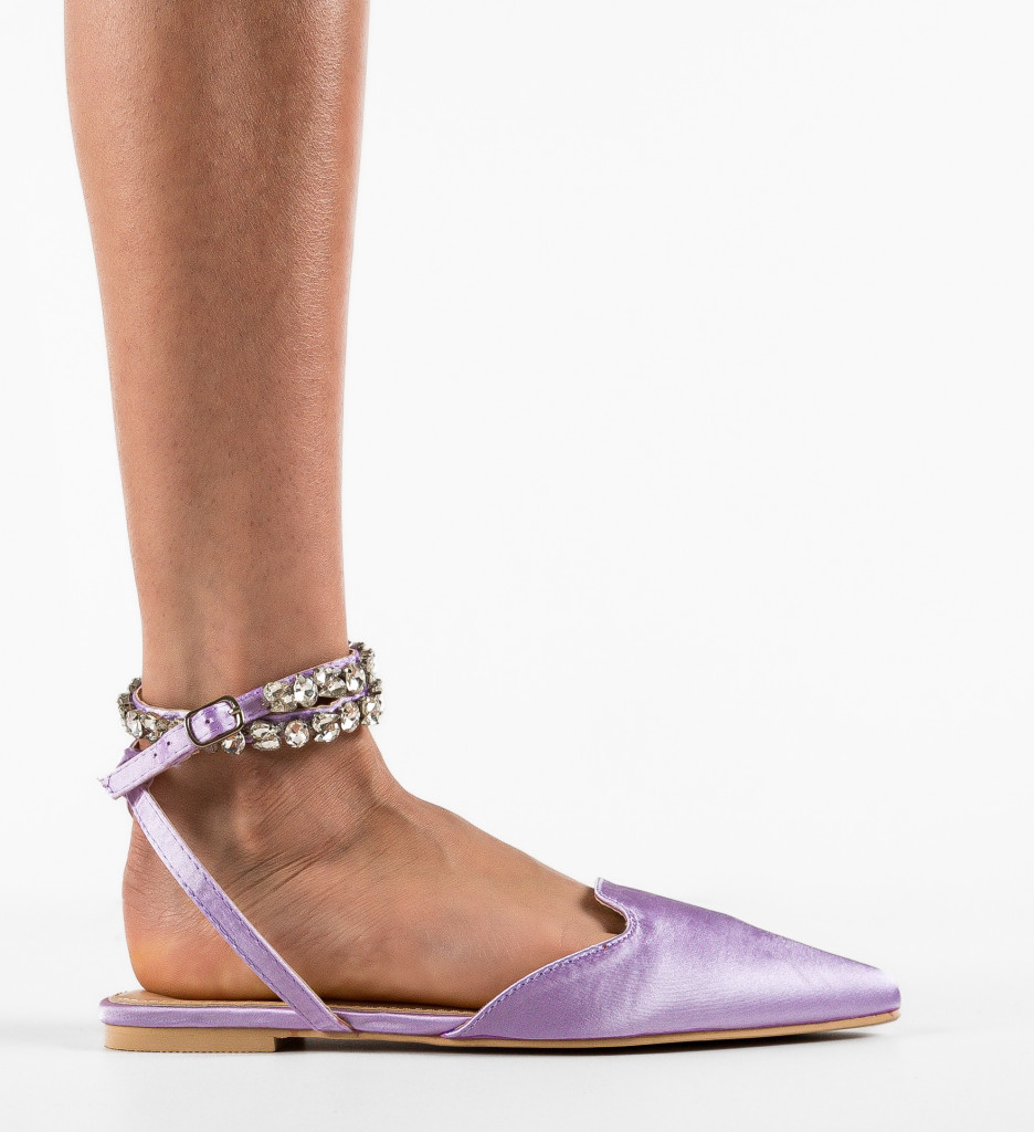 Balerini Dama Josie Mov | Confort și Eleganță - imagine 4