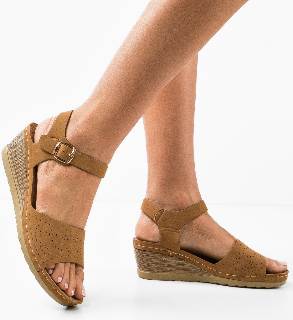 Sandale Padmor Camel - Confort și Stil - imagine 3