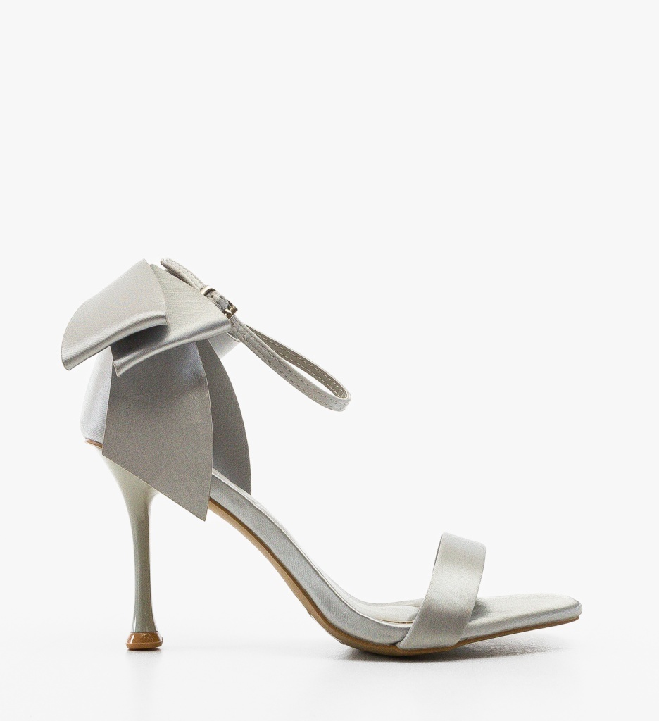 Sandale cu toc Raust Gri – Eleganță și Confort - imagine 6