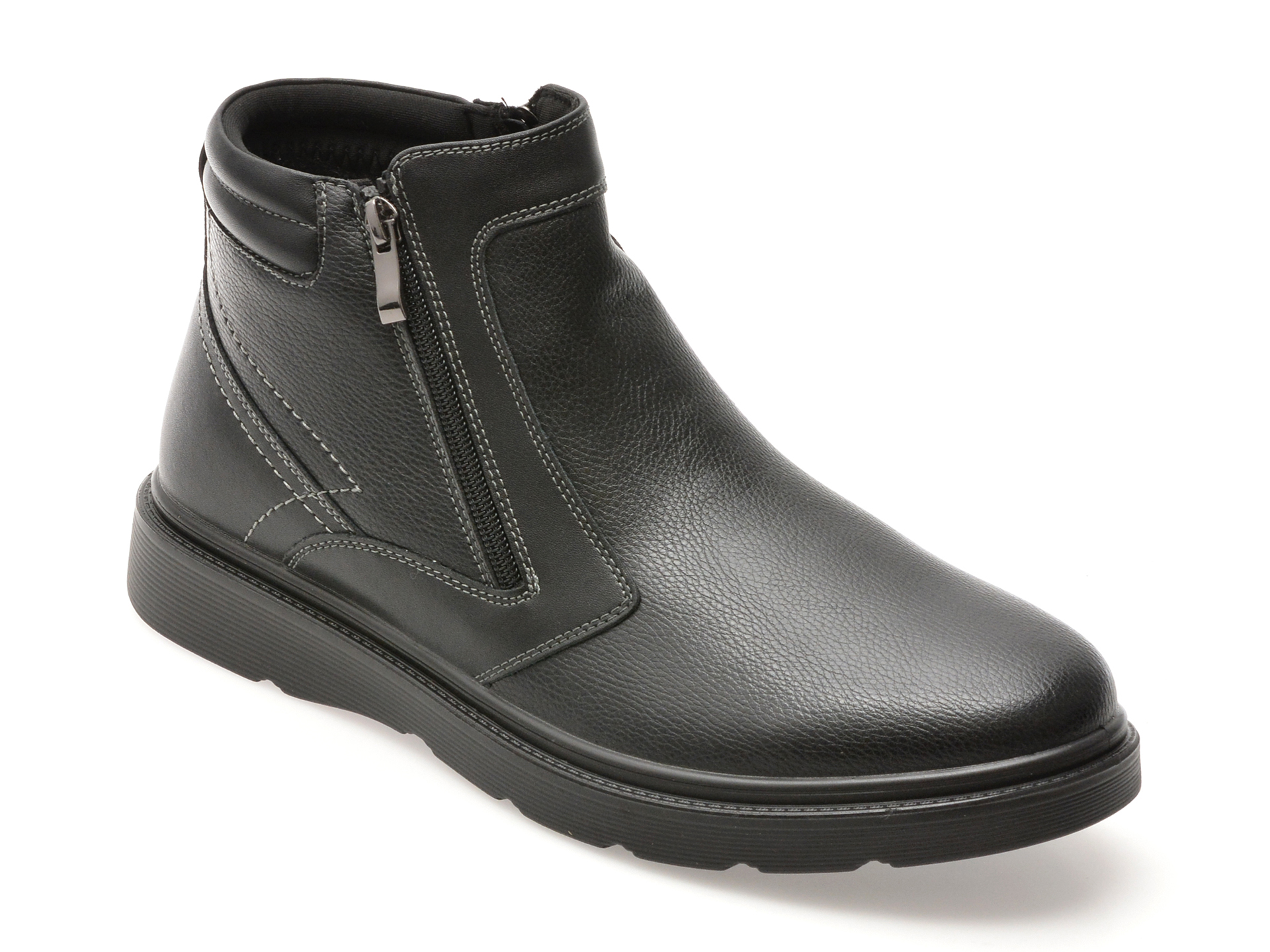 Ghete Barbati Bite the Bullet Piele Negre