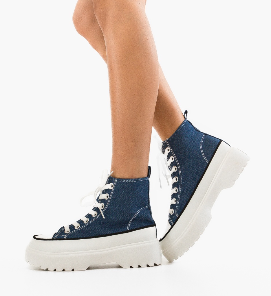 Pantofi Sport Lauren Albastri - Confort Max