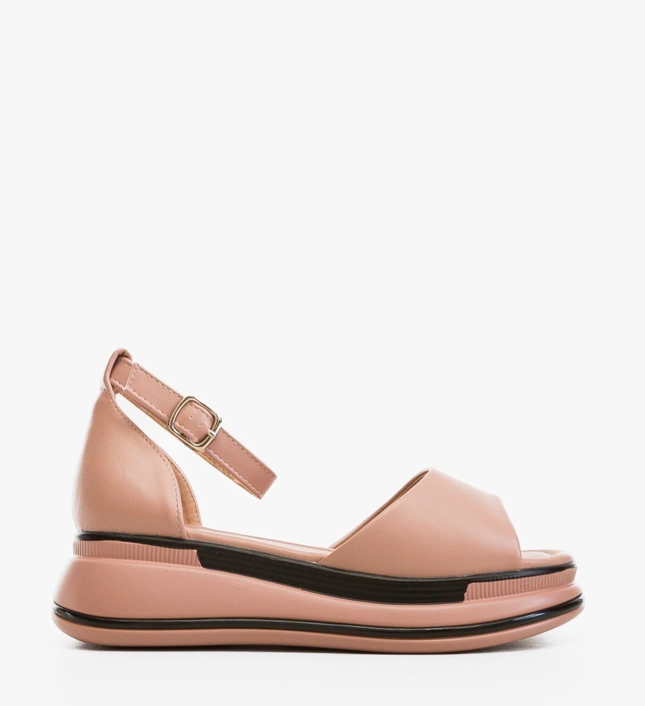 Sandale Dama Drufon Roz Elegante - imagine 6
