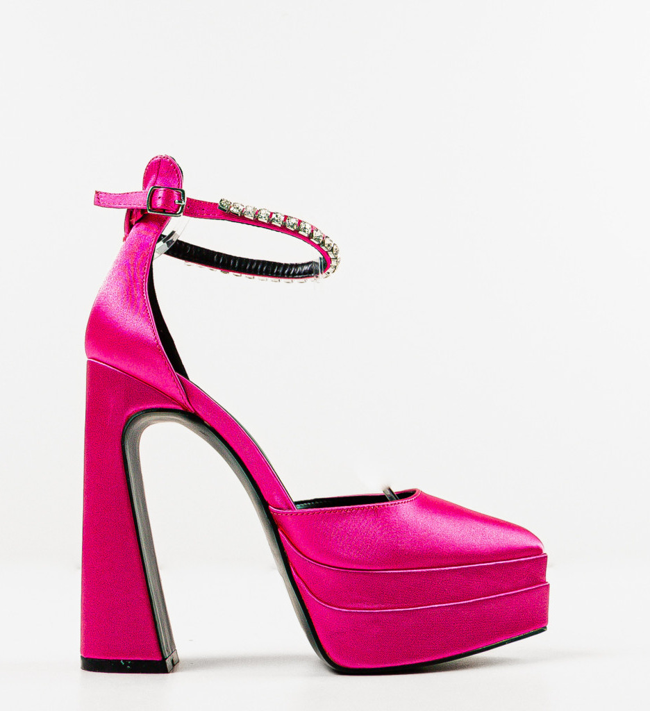 Pantofi Dama Baldwin Fuchsia - Eleganță și Stil - imagine 4