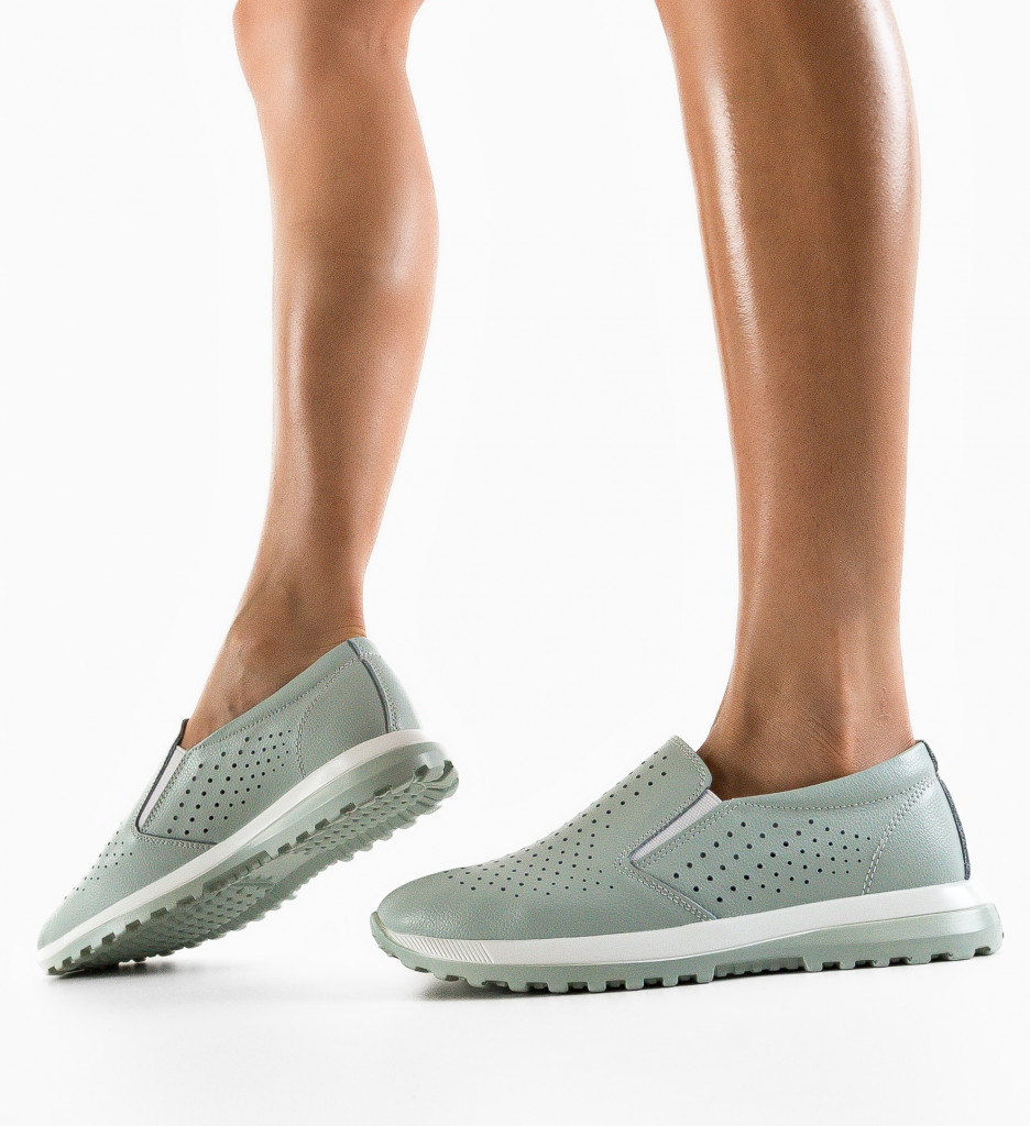 Pantofi Damaris Verzi | Confort Zilnic Garantat - imagine 2
