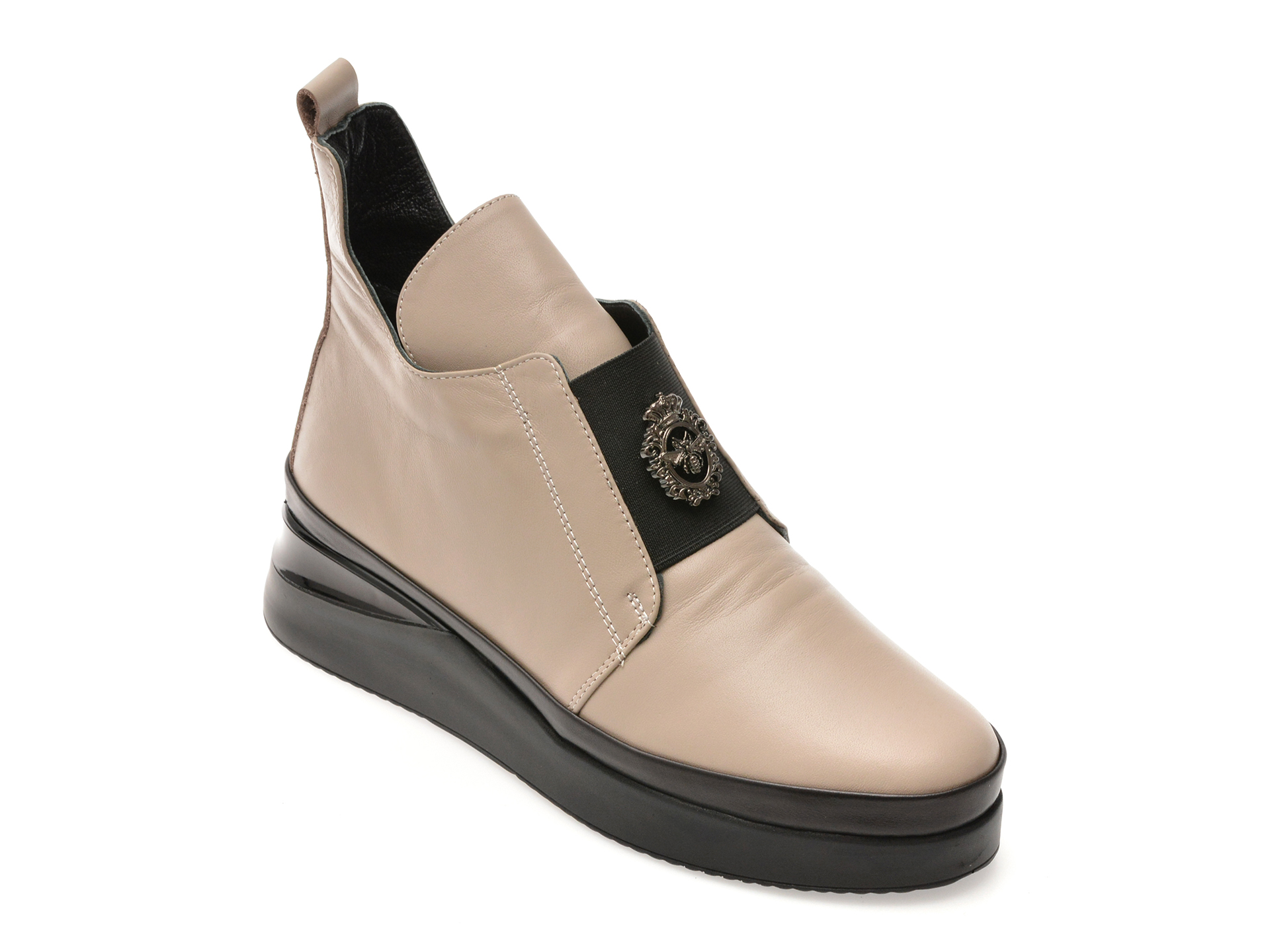 Ghete Image Gri Piele Naturală - Design Modern