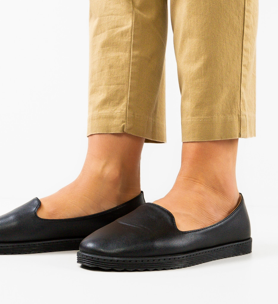 Espadrile Casual Palen Negri - Confort și Stil - imagine 3