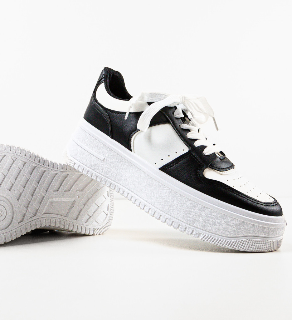 Sneakers Dama Morton Negri - Confort și Stil - imagine 8