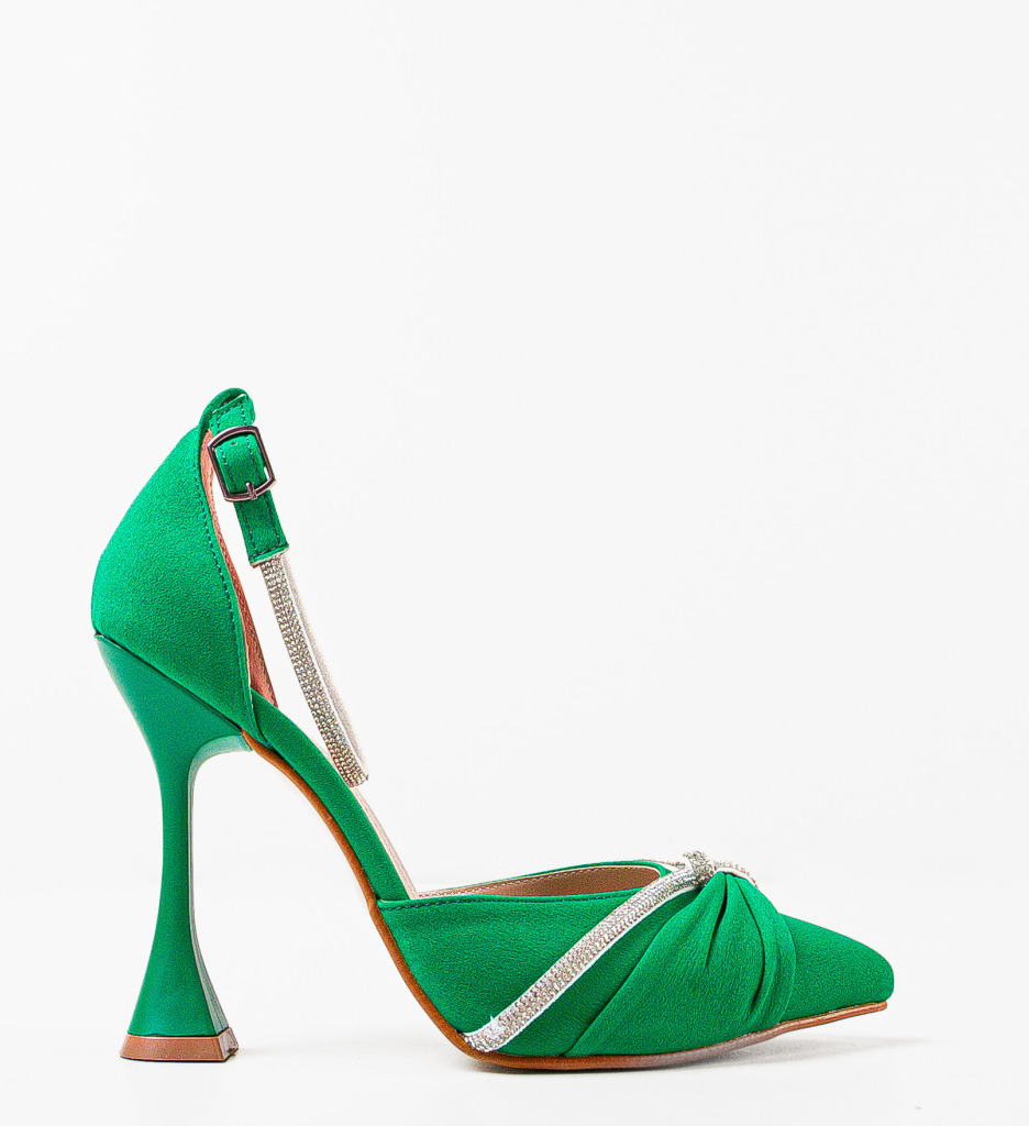 Pantofi dama Ampyl Verzi - Eleganță și Stil Premium - imagine 5