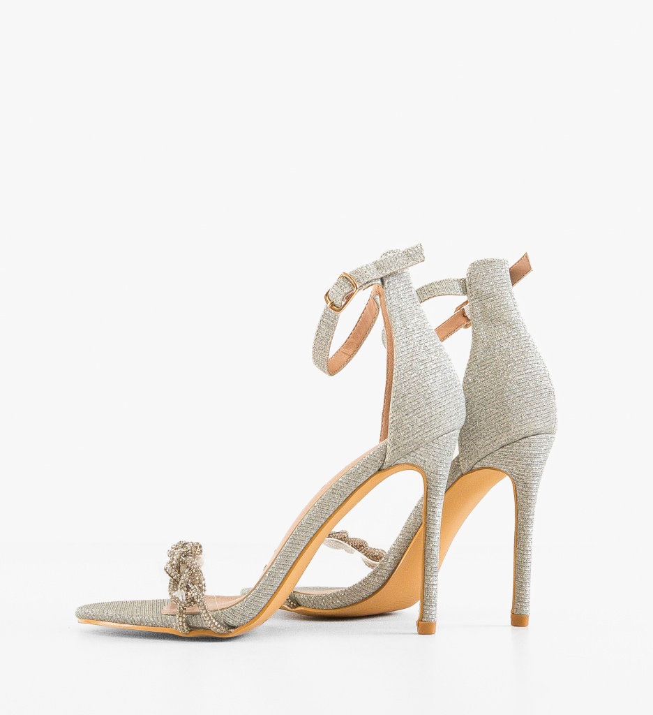 Sandale Flynn Argintii | Eleganță la fiecare pas - imagine 3