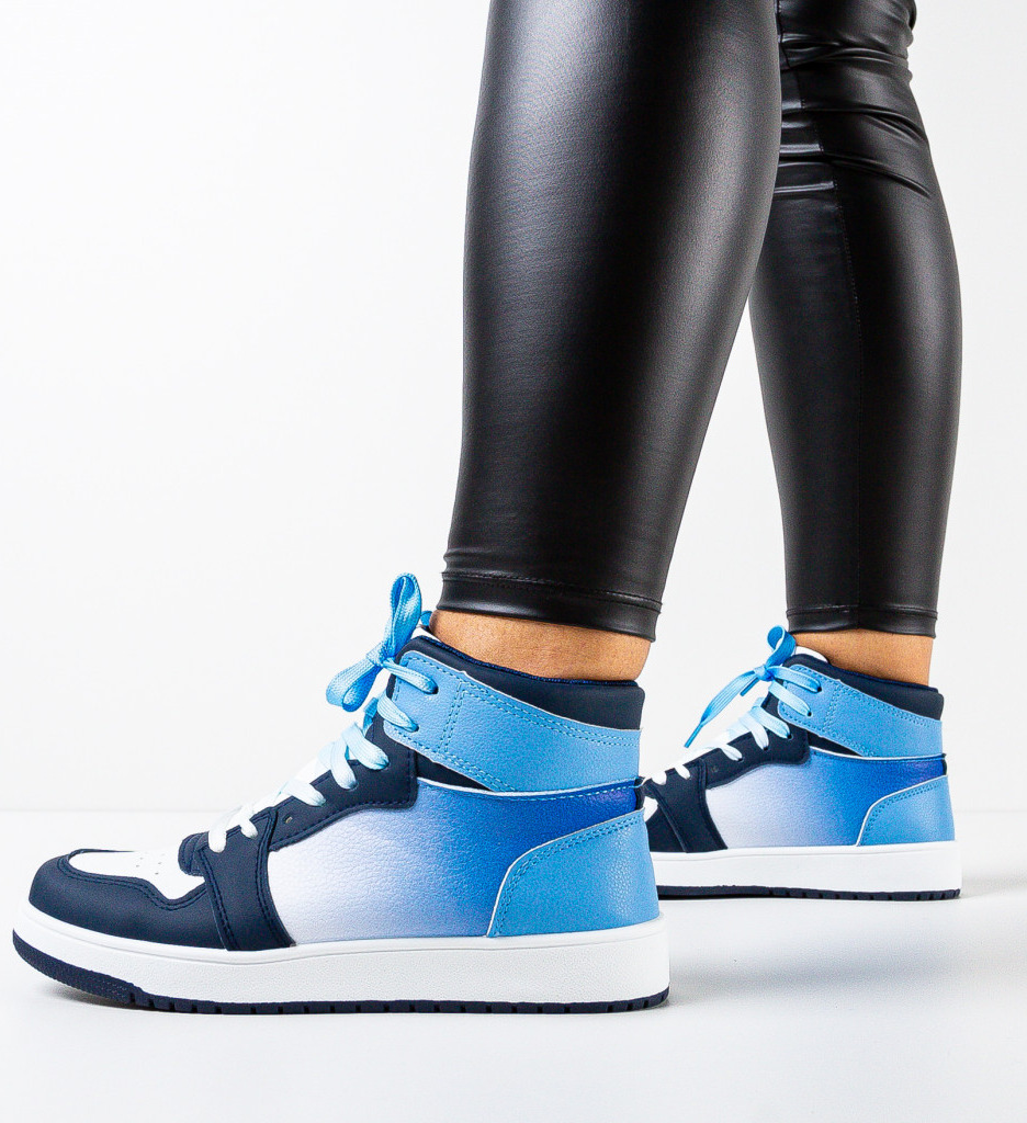 Sneakers Dama Galvan Albastri | Confort & Stil - imagine 2