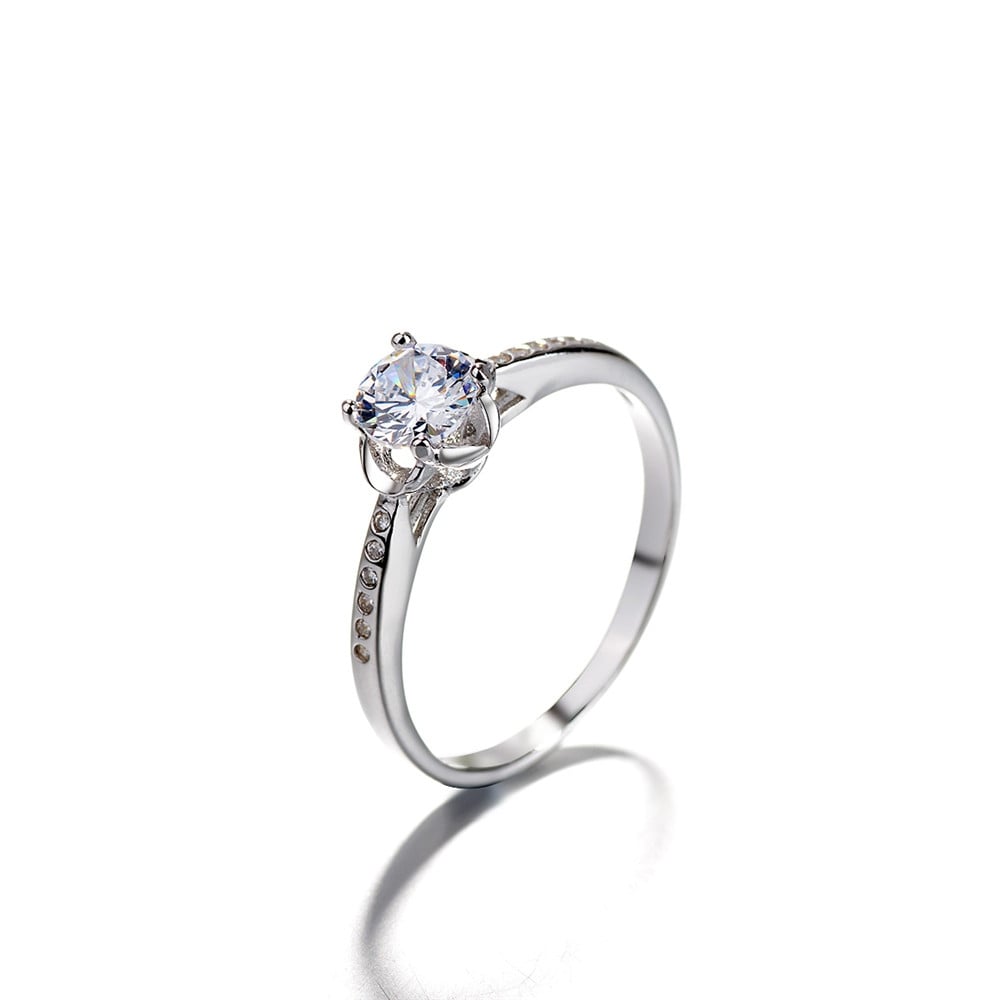 Inel Argint Delis | Model Elegant cu Piatra