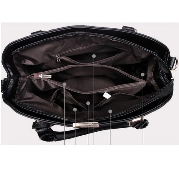 Geanta Himili Monaco GT386 Negru Eleganta - imagine 2