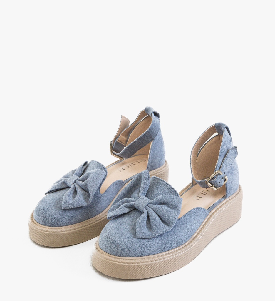 Pantofi Casual Dama Elona Albastri | Confort Stilat - imagine 5