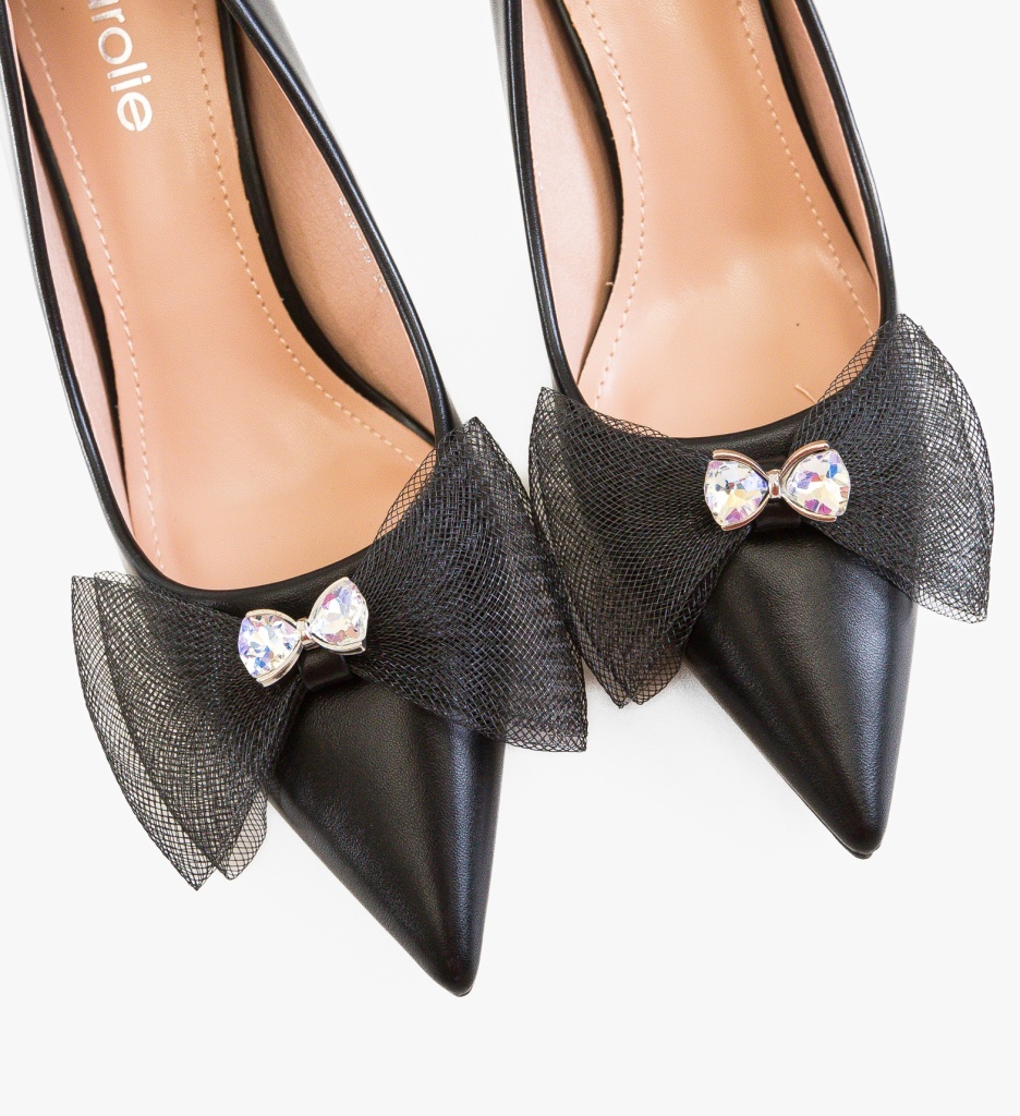 Pantofi Stiletto Liama Negri | Eleganță și Stil - imagine 2