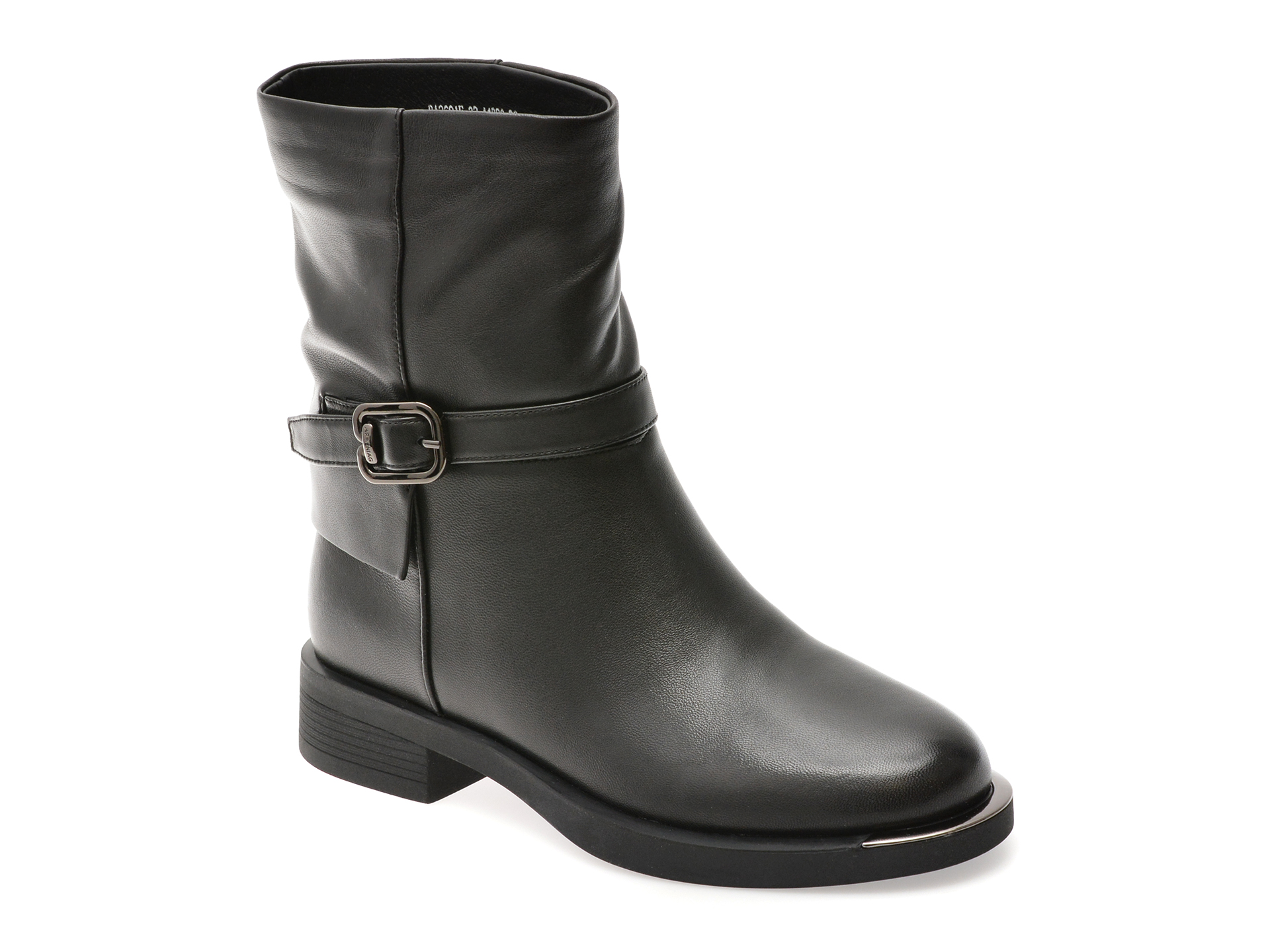 Ghete Dama Epica Piele Naturală Negre