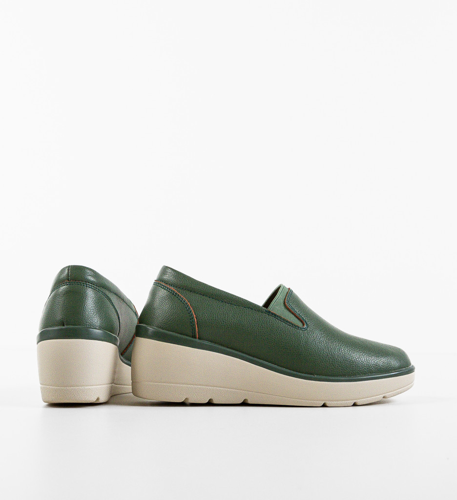 Pantofi Casual Yanam Verzi - Confort și Stil - imagine 6
