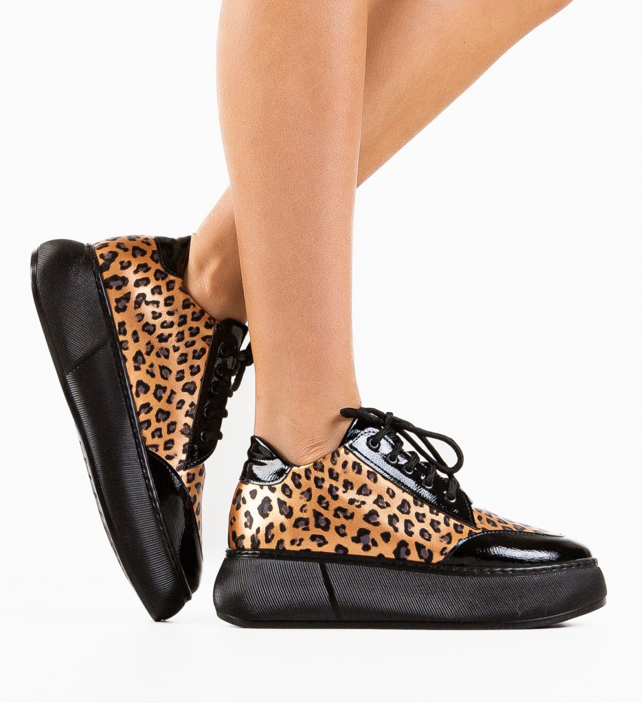 Pantofi Casual Gron Print - Confort și Stil Zilnic