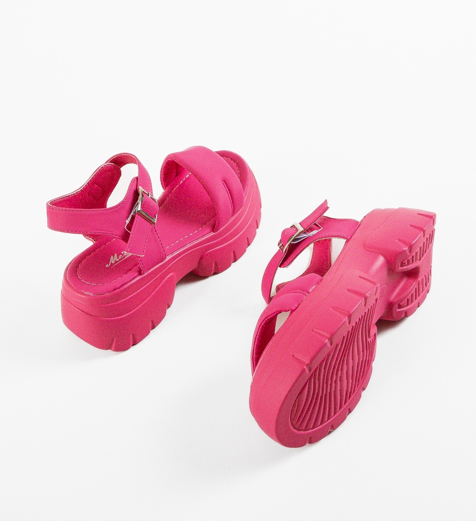 Sandale Dama Ferrus Fuchsia - Eleganță și Stil - imagine 7